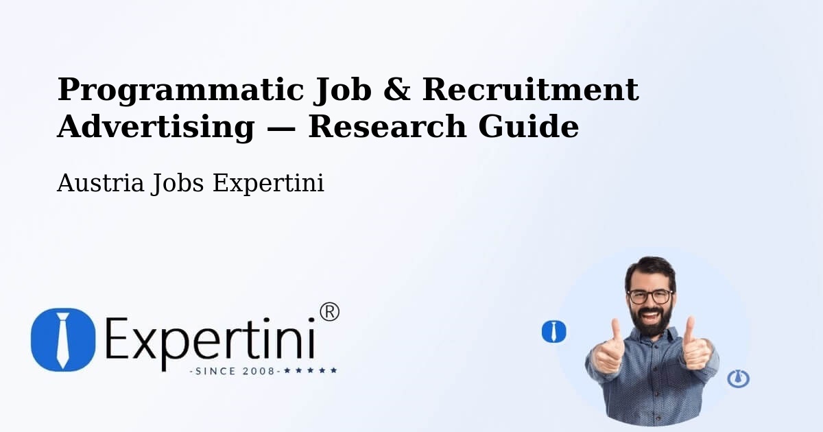 Programmatic Job & Recruitment Advertising — Research Guide – Going
